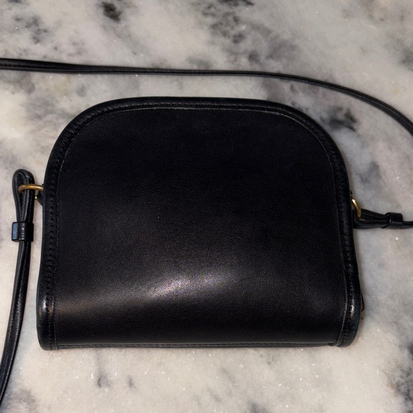 Coach Black Leather Mini Crossbody - Picture 4 of 4